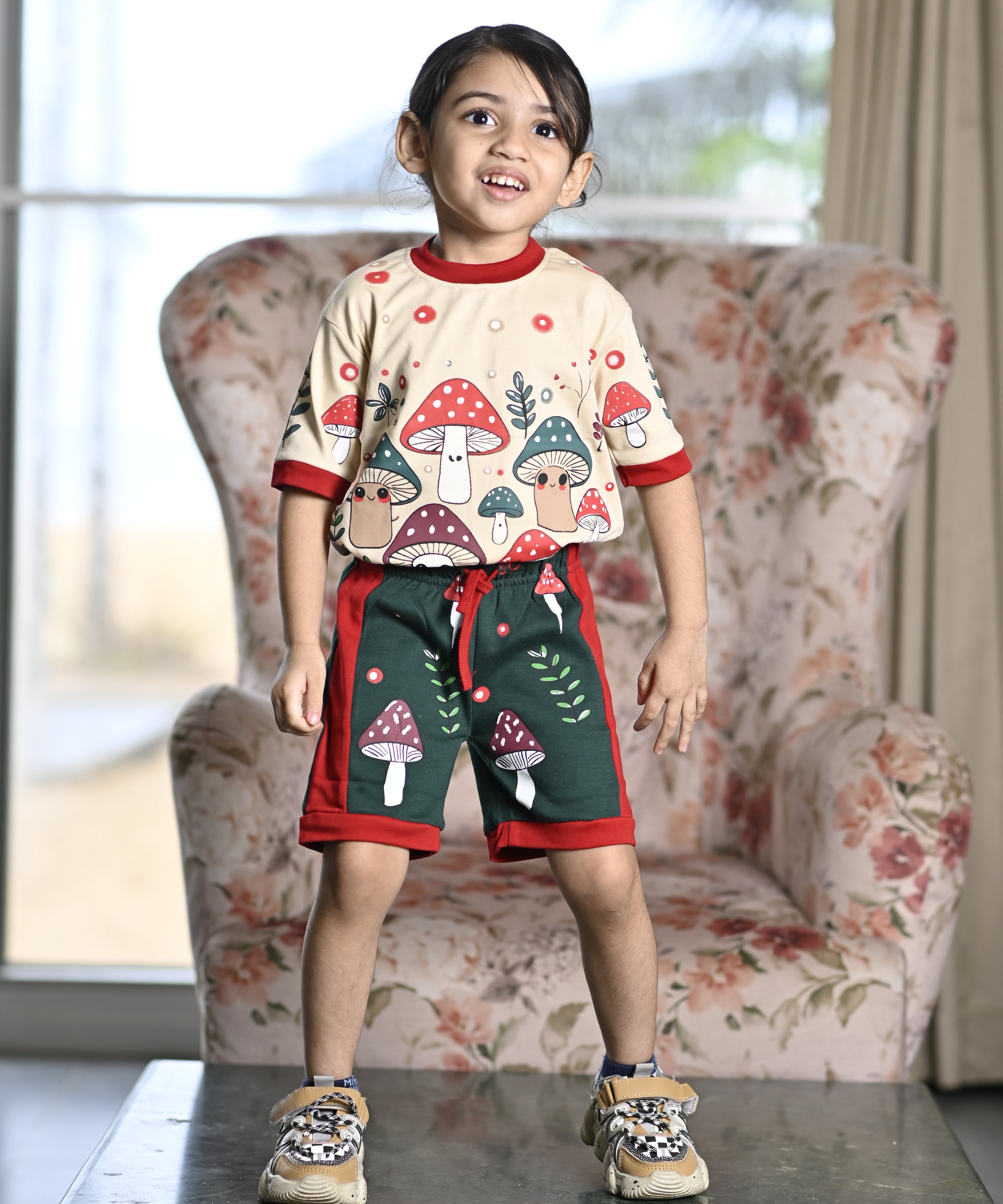 Enchanted Mushroom Unisex Co-ord Set: The Comfiest Forest Fun!