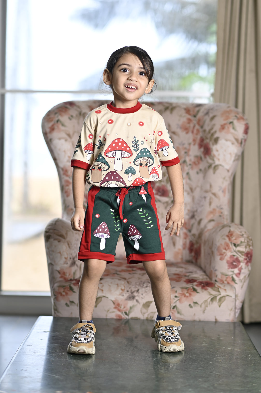 Enchanted Mushroom Unisex Co-ord Set: The Comfiest Forest Fun!