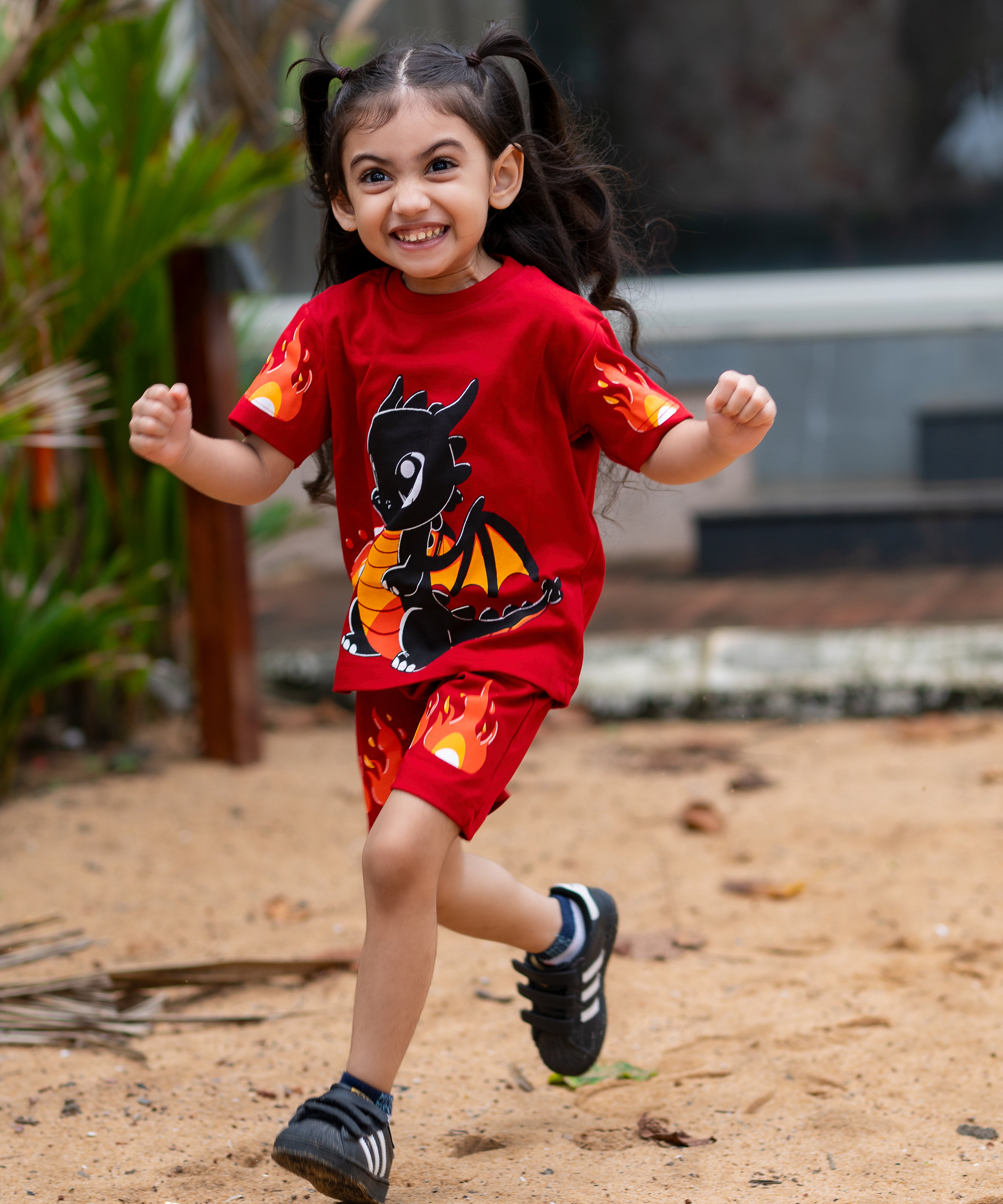 Little Dragon Fire Unisex Co-ord Set: Born to Breathe Fire!