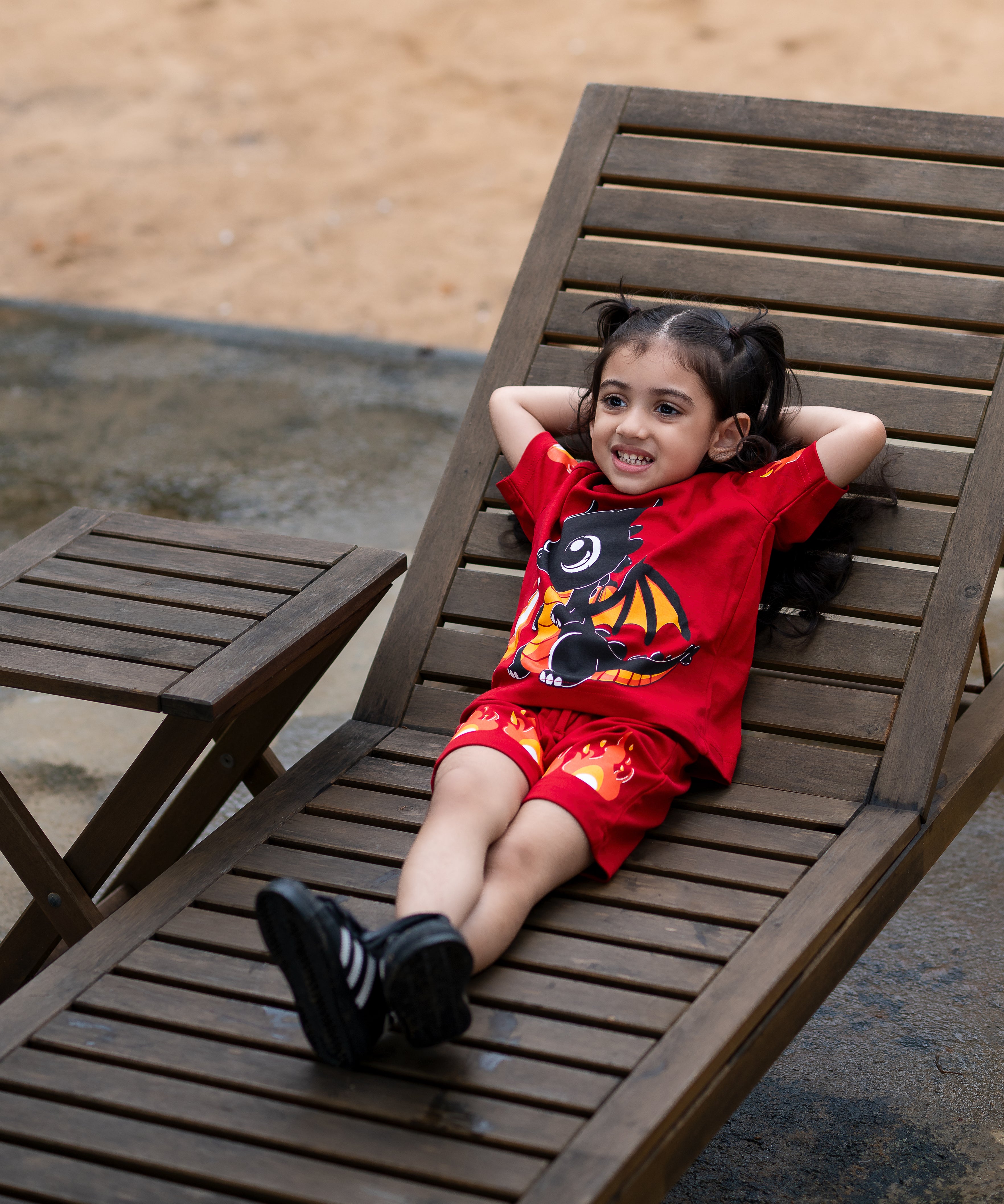 Little Dragon Fire Unisex Co-ord Set: Born to Breathe Fire!