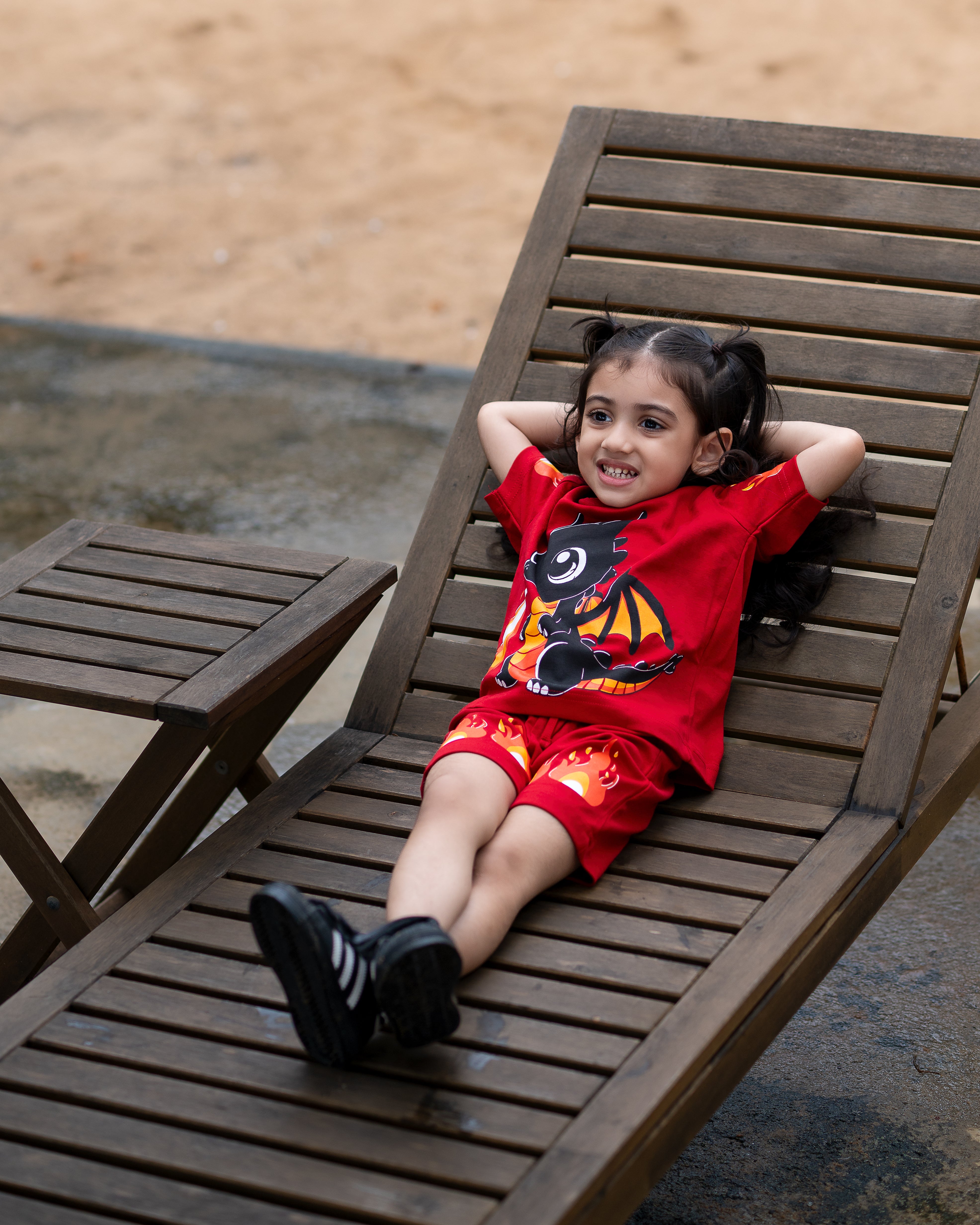 Little Dragon Fire Unisex Co-ord Set: Born to Breathe Fire!