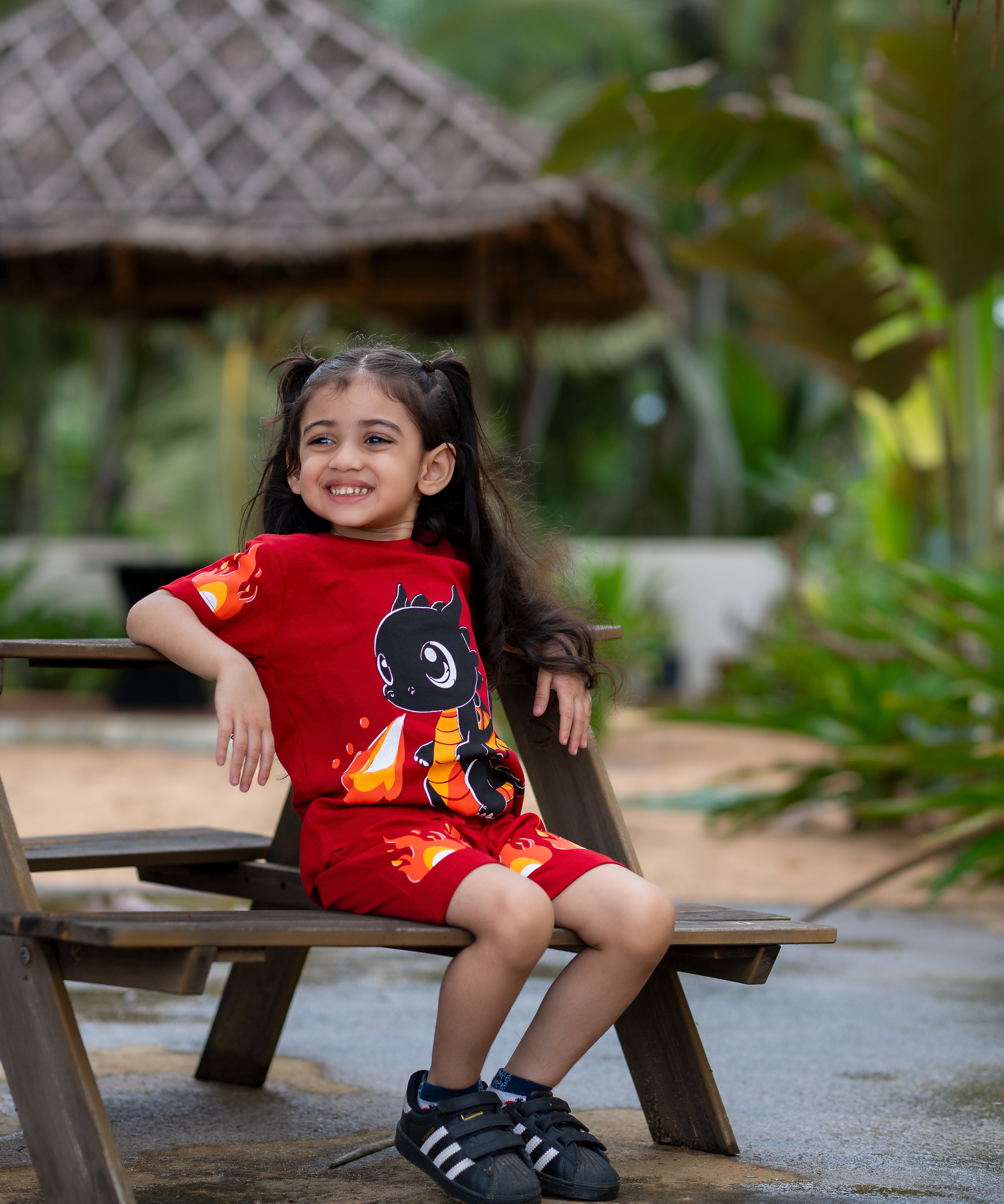 Little Dragon Fire Unisex Co-ord Set: Born to Breathe Fire!