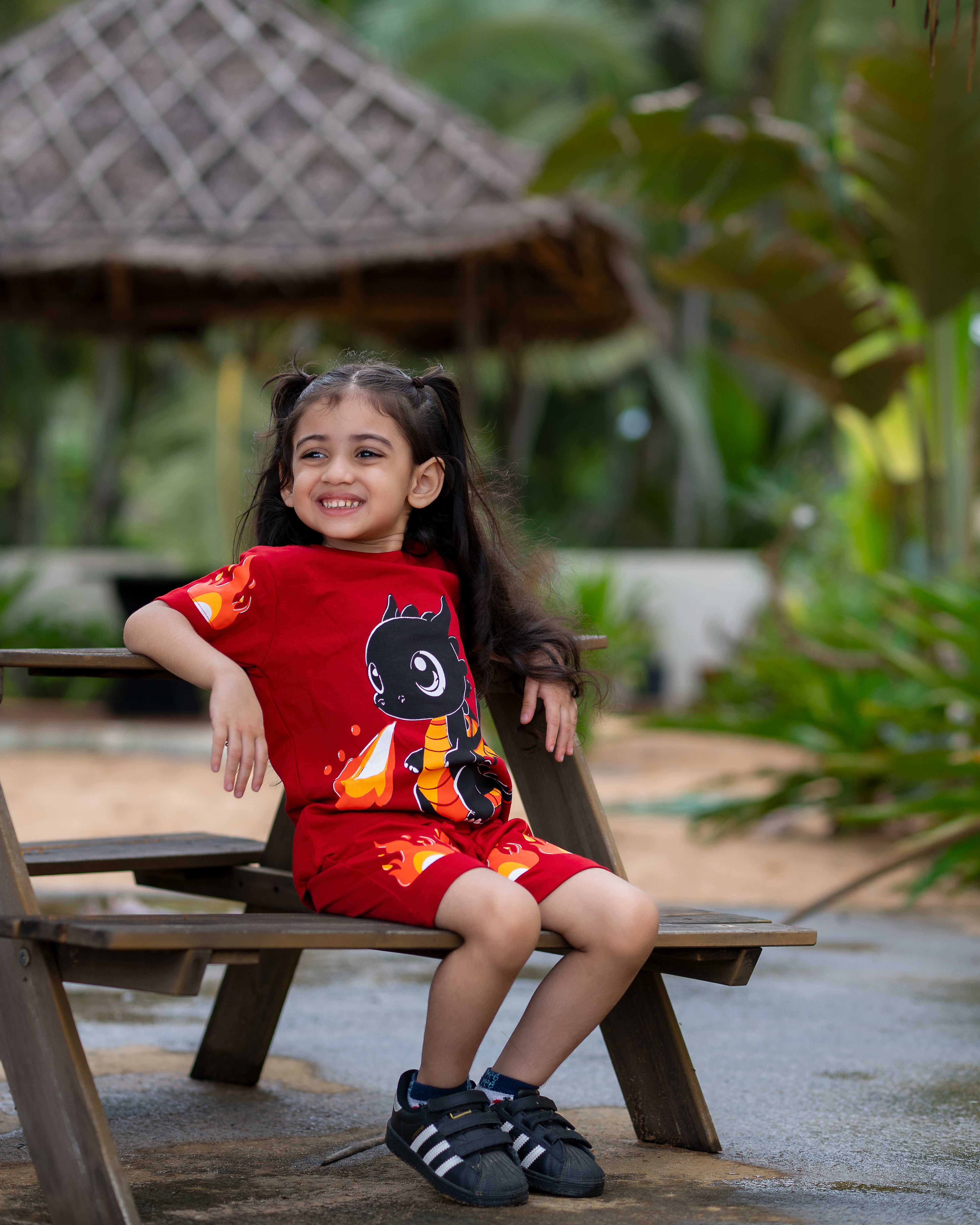 Little Dragon Fire Unisex Co-ord Set: Born to Breathe Fire!